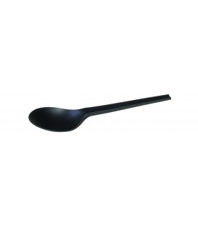 Cucharilla CPLA negra 12,8 cm