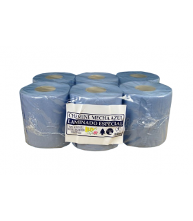 Bobina seca manos cheminé Extra laminado 0,8 kg Ø 20,0 x 20,0 cm - 6 unidades