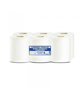 Bobina seca manos cheminé Extra gofrado 1 kg Ø 20,0 x 21,0 cm - 6 unidades