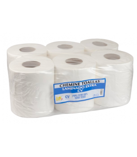 Bobina seca manos cheminé Extra laminado 0,8 kg Ø 20,0 x 20,0 cm - 6 unidades