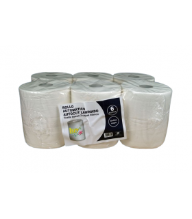 Bobina seca manos cheminé Palanca Extra laminado 0,9 kg Ø 21,0 x 21,0 cm - 6 unidades