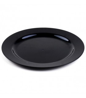 Plato PS reutilizable Mozaïk negro Ø 19,0 x 1,0 cm
