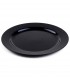 Plato PS reutilizable Mozaïk negro Ø 26,0 x 1,0 cm